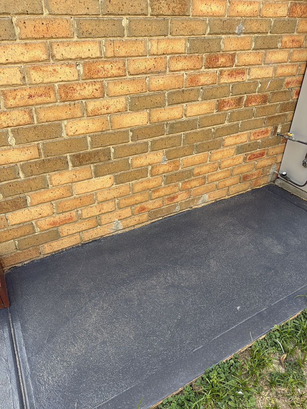 More sealed weep holes further along the same brick wall, Wantirna South, Wyndham Vale